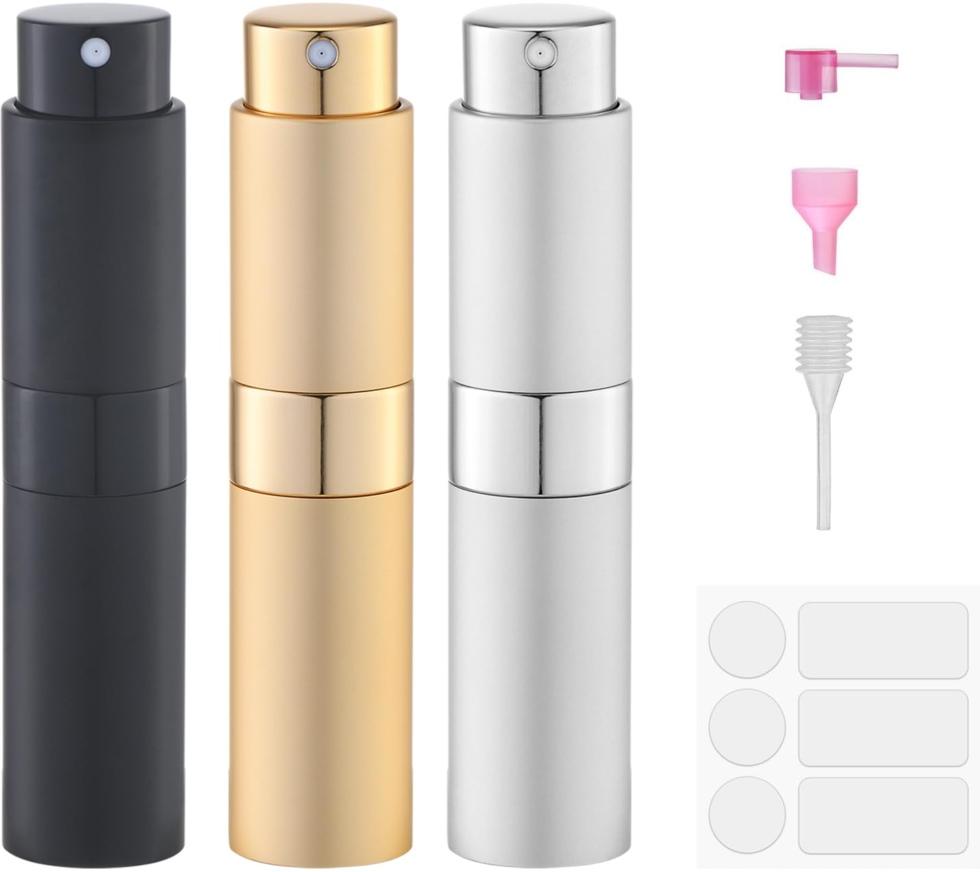 Amazon.com: Fusupak Perfume Atomizer Travel Bottle Refillable